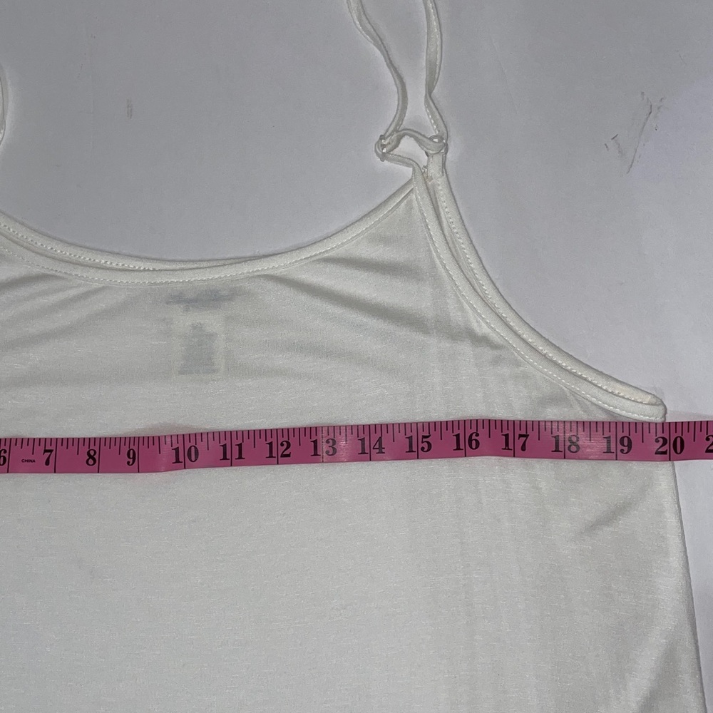 XL Angel Heart Boutique White Lace Tiered Slip Top Dress Cami NWT - Picture 4 of 14
